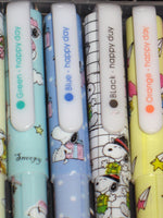 Snoopy Fine Point Ballpoint Pen With Colored Ink (Sold Separately) - snoopn4pnuts.com