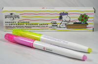 Universal Studios Japan Snoopy Fluorescent Highlighter Set