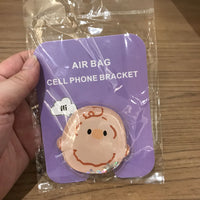 Peanuts Pop Socket Cell Phone Holder With Holographic Star - Shaped Snow - Snoopy and Charlie Brown - snoopn4pnuts.com