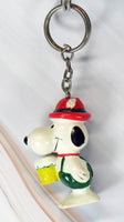 VINTAGE SNOOPY DRINKING ALE (BEER) PVC Key Chain - snoopn4pnuts.com