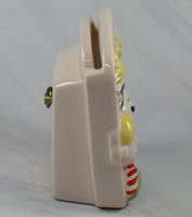 Snoopy and Schroeder Musical Ceramic Picture Frame (Acetate Photo Cover Missing) - snoopn4pnuts.com