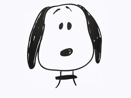 Snoopy Throw Pillow With Removable Cover - Snoopy Face - snoopn4pnuts.com