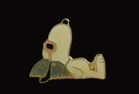 Snoopy Joe Cool Resting Enamel Pin