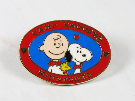 Camp Snoopy Minnesota Cloisonne Pin - RARE! - snoopn4pnuts.com
