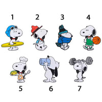 Snoopy Activities Metal and Enamel Pin
