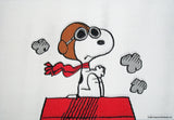 Peanuts Woven PVC / Vinyl Place Mat - Snoopy Flying Ace