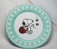 Snoopy Melamine Plate - Easter Eggs