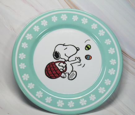 Snoopy Melamine Plate - Easter Eggs - snoopn4pnuts.com