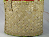 Snoopy Hand Woven Basket-Style Purse - Unique!