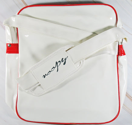Snoopy Glossy Vinyl Shoulder Purse - snoopn4pnuts.com