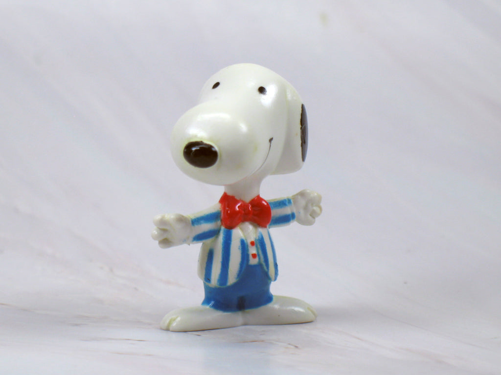 Snoopy Wearing Striped Suit PVC - SUPER RARE! | snoopn4pnuts.com
