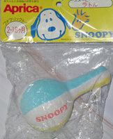 Snoopy Soft Terry Cloth-Covered Rattle