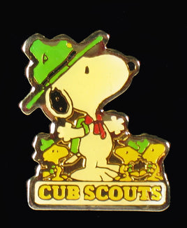 Snoopy Cub Scouts Enamel Pin - snoopn4pnuts.com