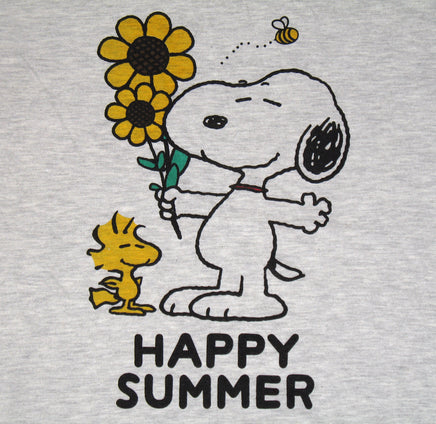 Snoopy 2 - Sided Happy Summer Women's T-Shirt - snoopn4pnuts.com