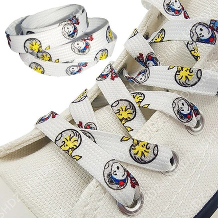 Snoopy and Woodstock Astronauts Shoe Laces (47" Long) - snoopn4pnuts.com
