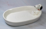 Snoopy Figural Ceramic Soap Dish
