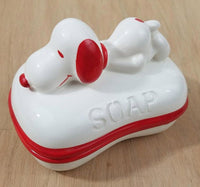 Snoopy Vintage 2 - Piece Ceramic Soap Dish Set - snoopn4pnuts.com