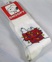 Snoopy Christmas Crew-Length Socks