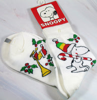 Snoopy Christmas Crew-Length Socks