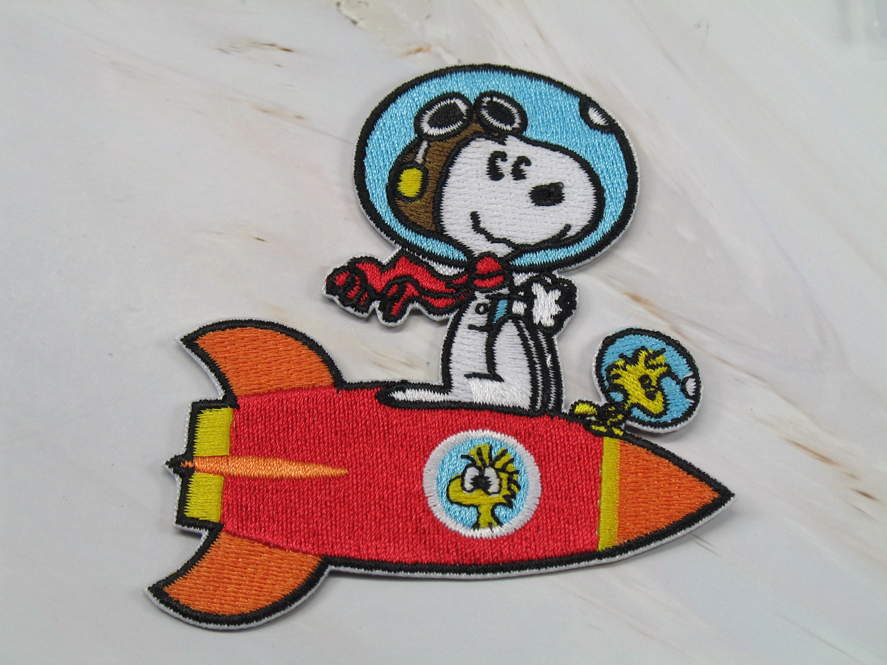 Snoopy Astronaut On Rocket Patch | snoopn4pnuts.com
