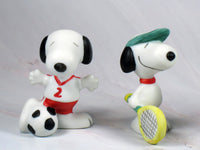 Snoopy Sports Miniature Porcelain Figurine - snoopn4pnuts.com