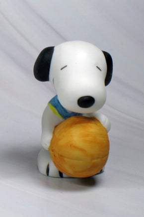 Snoopy Sports Miniature Porcelain Figurine - snoopn4pnuts.com