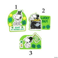 Snoopy St. Patrick's Day Magnet Craft Kit - snoopn4pnuts.com
