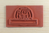 Charlie Brown Name ID RUBBER STAMP (Used/LIKE NEW Remounted)