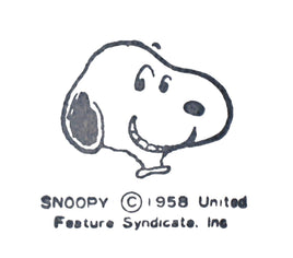 Snoopy Square Rubber Stamp - snoopn4pnuts.com