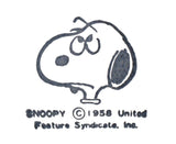 Snoopy Square Rubber Stamp