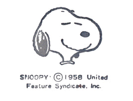 Snoopy Square Rubber Stamp - snoopn4pnuts.com