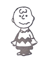 Snoopy Vintage Rubber Stamp With Wood Handle - Charlie Brown - snoopn4pnuts.com