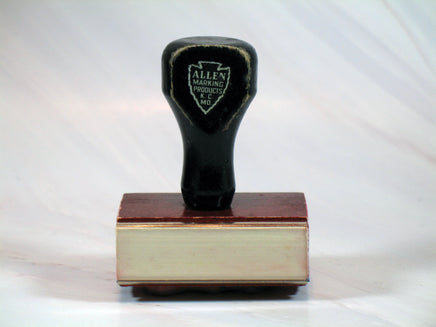 Peanuts Vintage Rubber Stamp With Wood Handle - snoopn4pnuts.com
