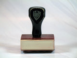 Peanuts Vintage Rubber Stamp With Wood Handle