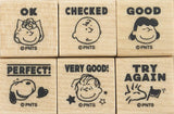 Peanuts Imported Rubber Stamps - Great For Teachers  (Sold Separately)