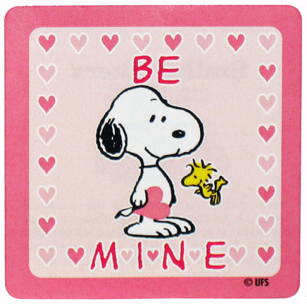 Peanuts Valentine Love Sticker - snoopn4pnuts.com