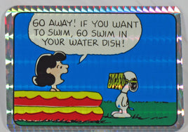Peanuts Prismatic / Holographic Sticker - Stunning! RARE! - snoopn4pnuts.com