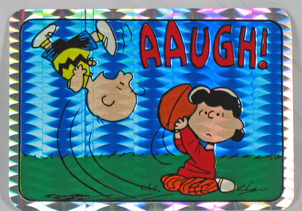 Peanuts Prismatic / Holographic Sticker - Stunning! RARE! - snoopn4pnuts.com