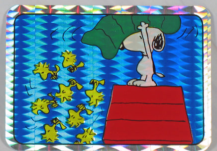 Peanuts Prismatic / Holographic Sticker - Stunning! RARE! - snoopn4pnuts.com