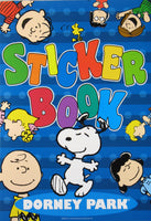 Peanuts Dorney Park Sticker and Activity Book - snoopn4pnuts.com