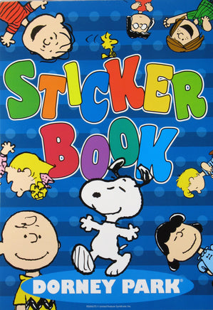 Peanuts Dorney Park Sticker and Activity Book - snoopn4pnuts.com
