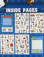 Peanuts Dorney Park Sticker and Activity Book - snoopn4pnuts.com