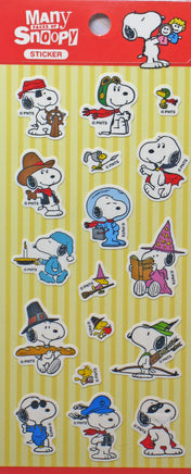 Peanuts Imported Sticker Set - snoopn4pnuts.com