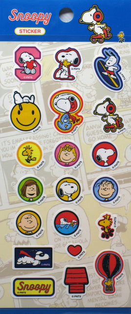 Peanuts Imported Sticker Set - snoopn4pnuts.com