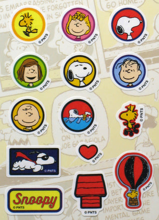 Peanuts Imported Sticker Set - snoopn4pnuts.com