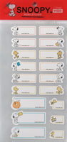 Snoopy Index (Labeling) Stickers - snoopn4pnuts.com