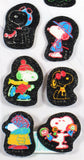 Peanuts Textured Stickers - Snoopy Personas