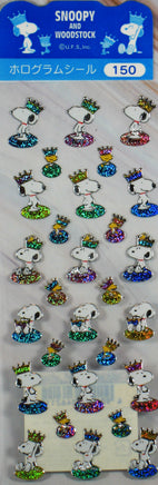 Snoopy Mini Metallic and Holographic Stickers - snoopn4pnuts.com
