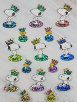 Snoopy Mini Metallic and Holographic Stickers - snoopn4pnuts.com