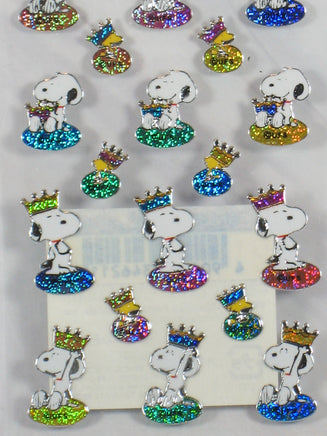 Snoopy Mini Metallic and Holographic Stickers - snoopn4pnuts.com